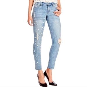 Nanette Lepore Caitlyn Girlfriend Pearl Jeans